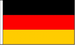 German Hand Waving Flags